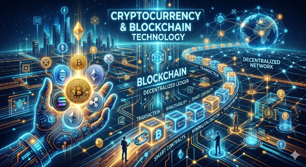 cryptocurrency and blockchain technology