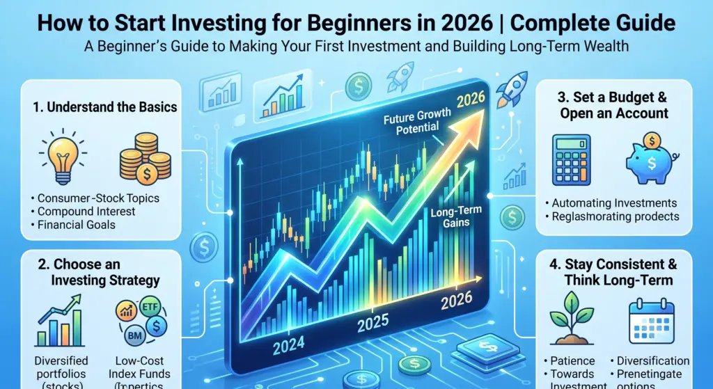 How to Start Investing for Beginners in 2026 Complete Guide