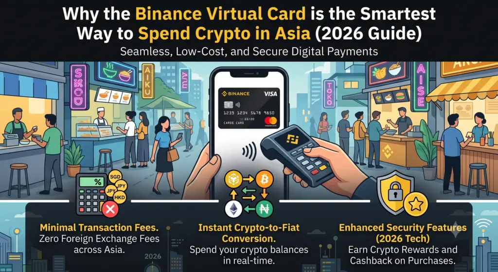 Why the Binance Virtual Card is the Smartest Way to Spend Crypto in Asia (2026 Guide)
