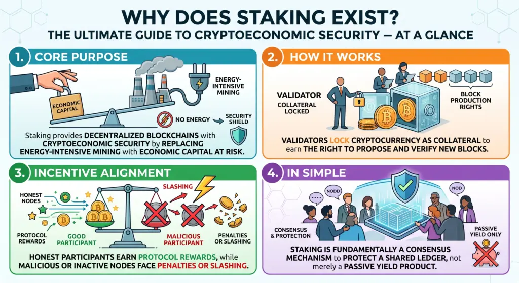 Why Does Staking Exist The Ultimate Guide to Cryptoeconomic Security