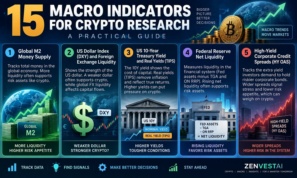 15 Macro Indicators for Crypto Research A Practical Guide