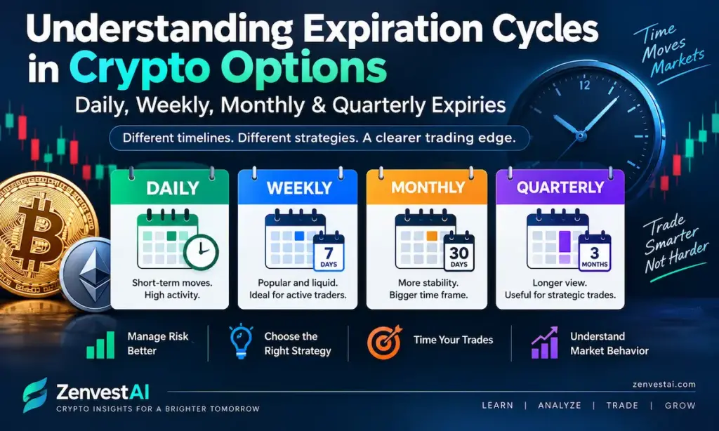 Understanding Expiration Cycles in Crypto Options: Daily, Weekly, Monthly & Quarterly Expiries