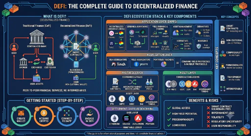 DeFi: The Complete Guide to Decentralized Finance
