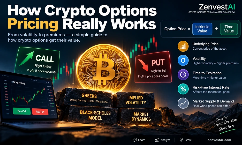 How Crypto Option Pricing Really Work