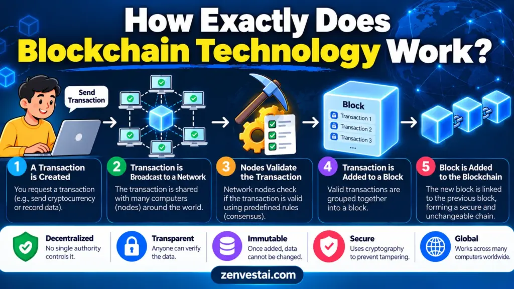 How Exactly Does Blockchain Technology Work