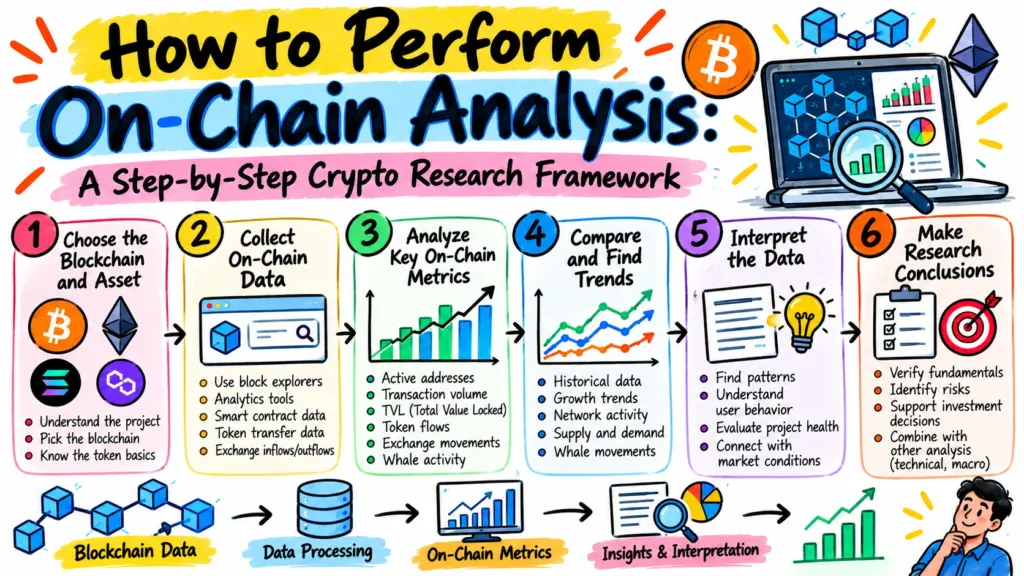How to Perform On-Chain Analysis A Step-by-Step Crypto Research Framework