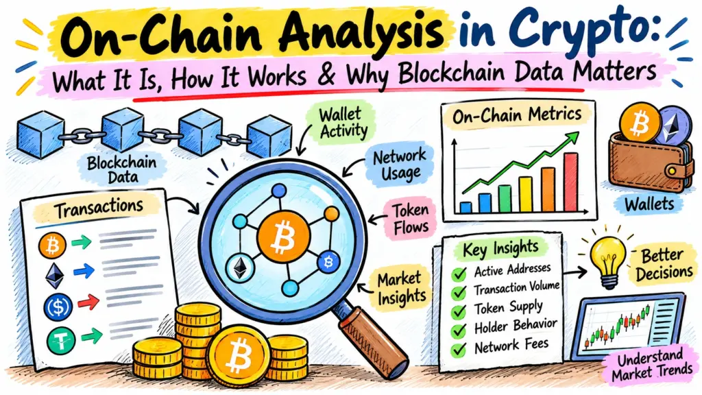 On-Chain Analysis in Crypto What It Is, How It Works & Why Blockchain Data Matters