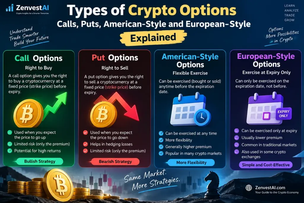 types of crypto option european style