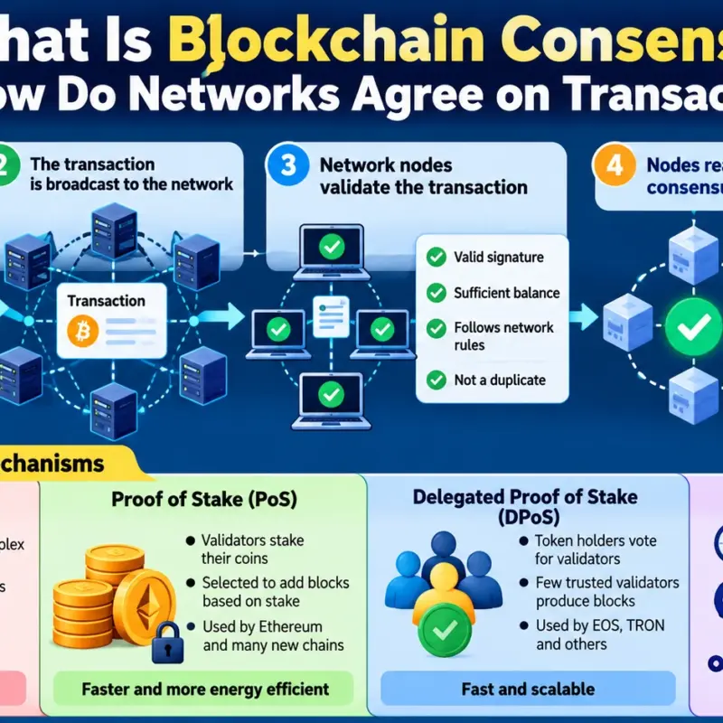 What Is Blockchain Consensus and How Do Networks Agree on Transactions?