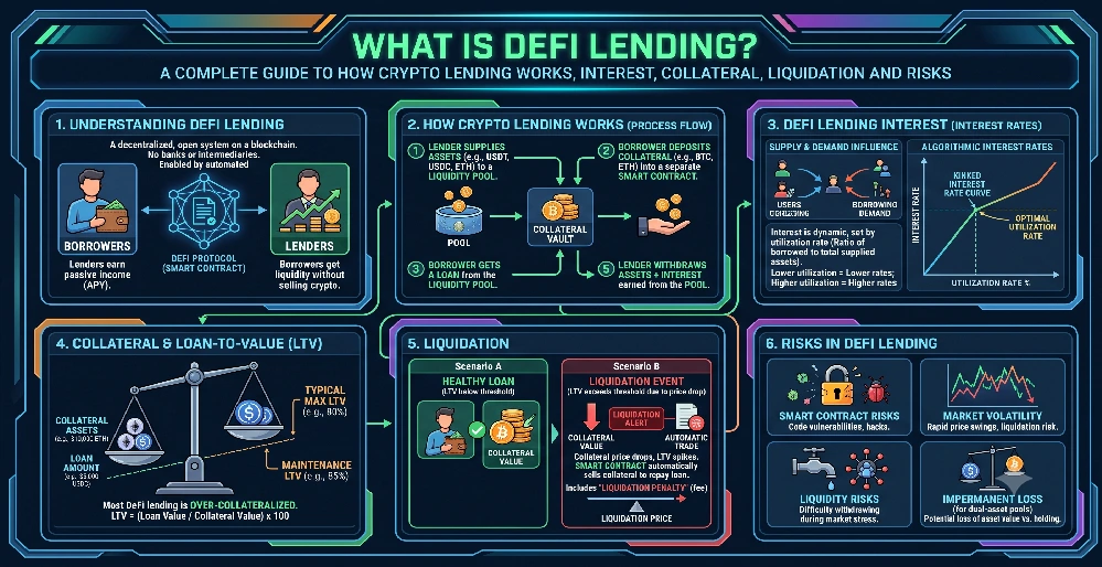 What is Defi lending