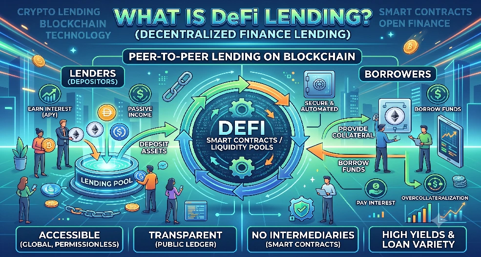 what is defi lending