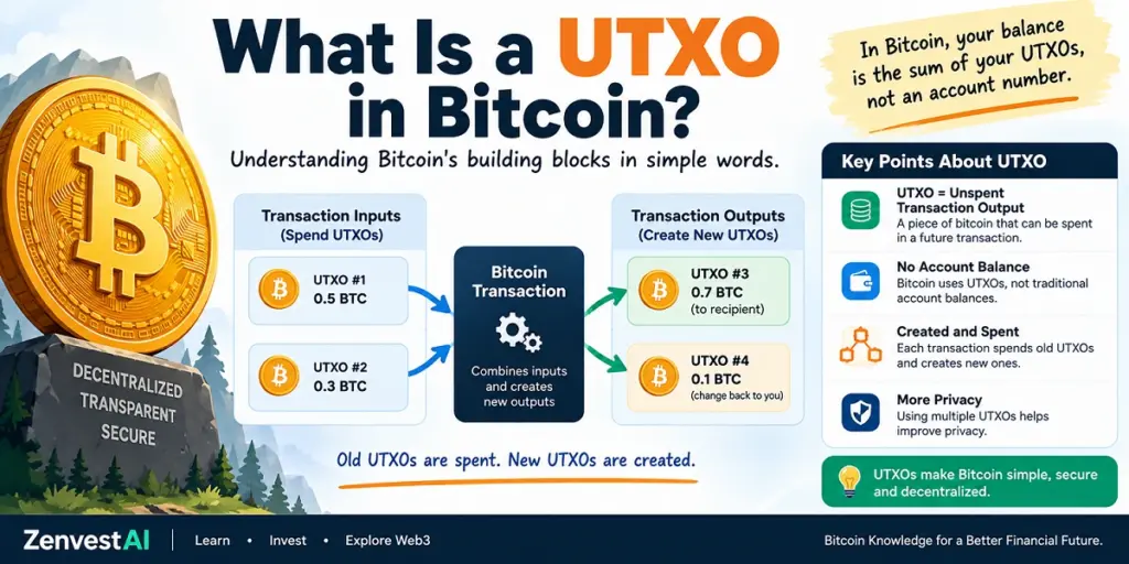 What is UTXO in Bitcoin