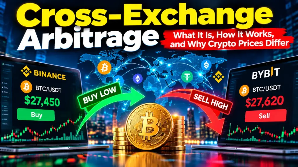 Cross-Exchange Crypto Arbitrage