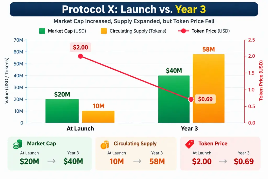 Protocol X_ Launch vs. Year 3