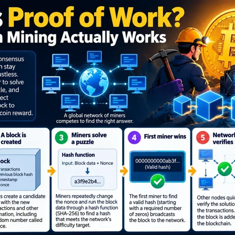 What Is Proof of Work? How Bitcoin Mining Actually Works